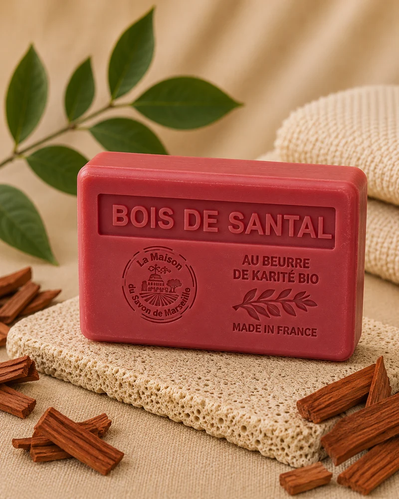 Savon Parfumé au Bois de Santal 125g