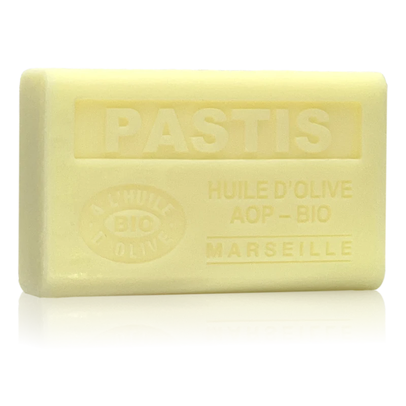 Savon à l'huile d'olive Bio parfumé au Pastis 125g