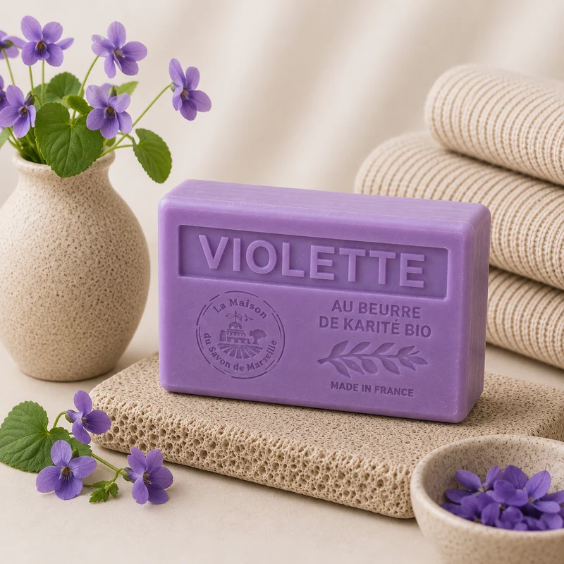 Savon Parfumé à la Violette 125g