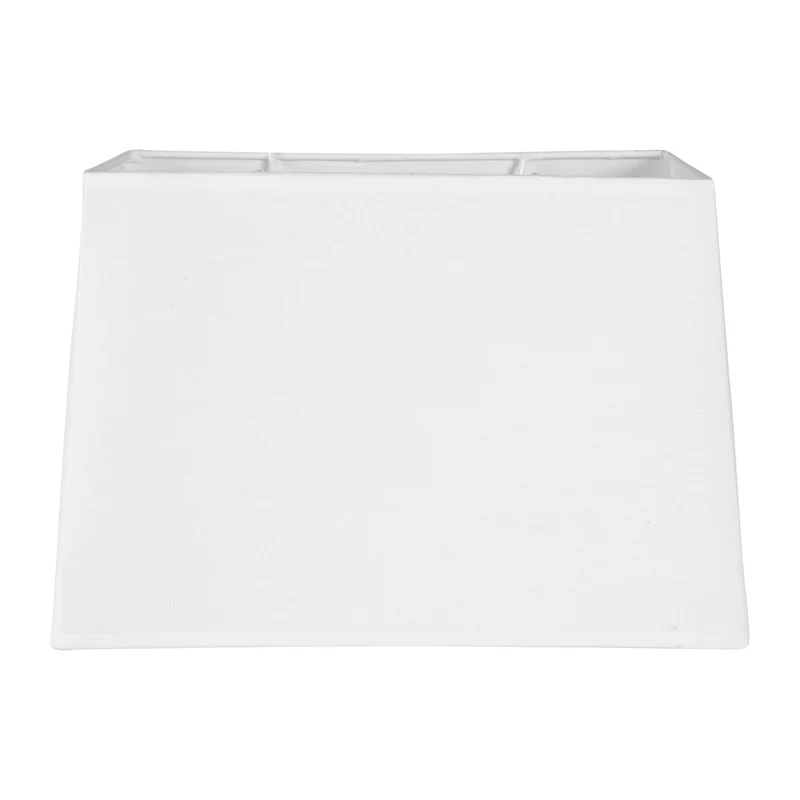 ABAT- JOUR RECTANGLE BLANC 20CM