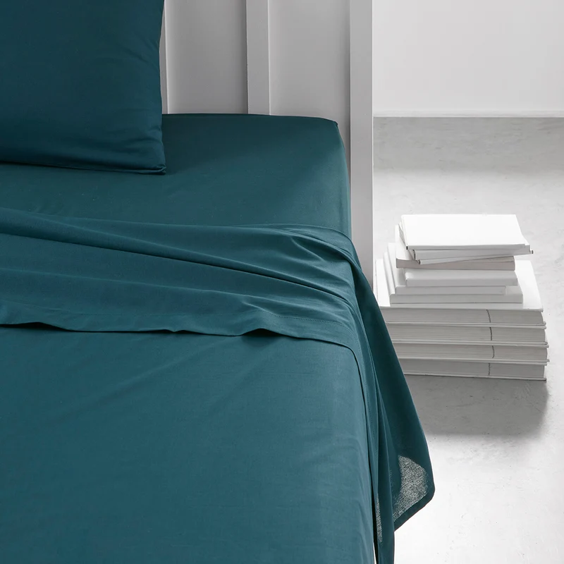 DRAP PLAT 2 PERSONNES 240X300 COTON UNI ESSENTIAL PAON