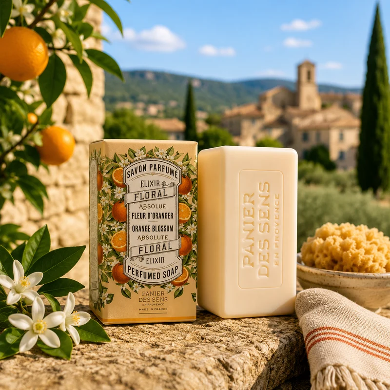 Savon solide parfumé - Fleur d'Oranger 150g
