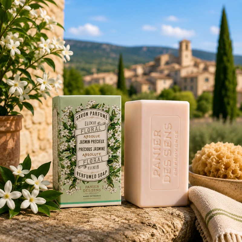 Savon solide parfumé - Jasmin Précieux 150g