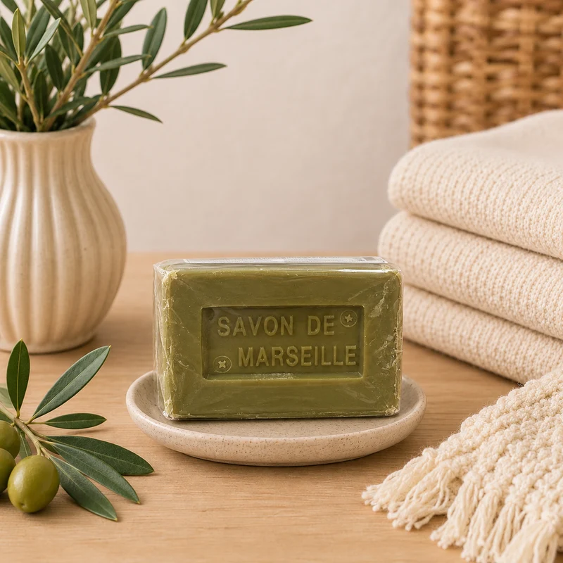 Savon de Marseille en Savonnette 100g à l'huile d'Olive