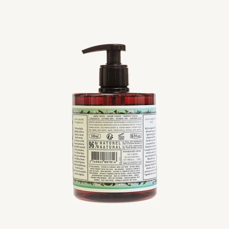 Savon liquide de Marseille - Jasmin précieux 500ml