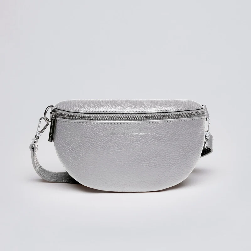 Sac banane Madeleine en cuir de veau italien