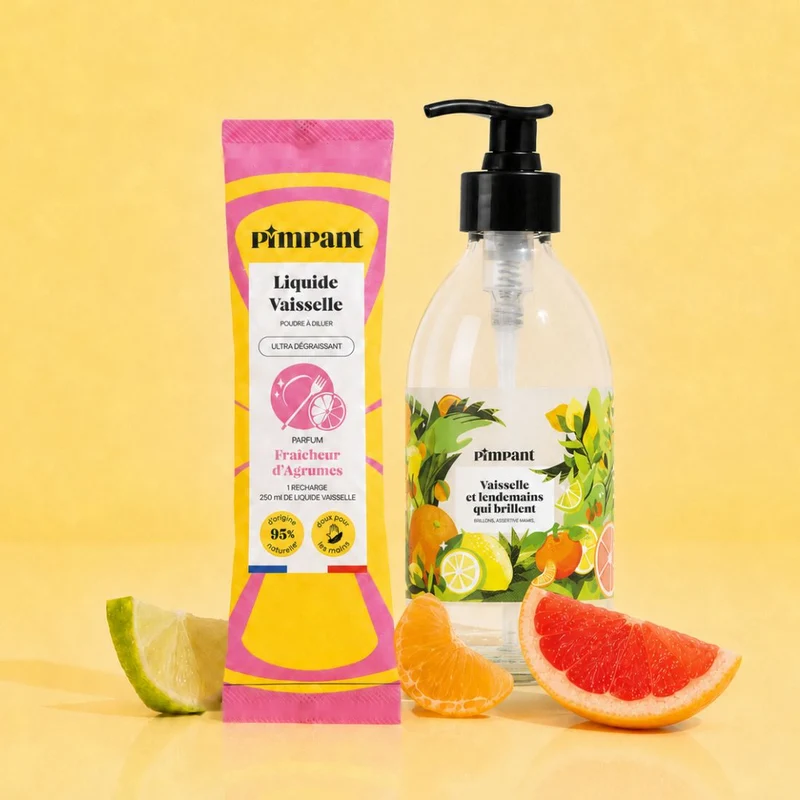 Kit Liquide Vaisselle Agrumes Offert