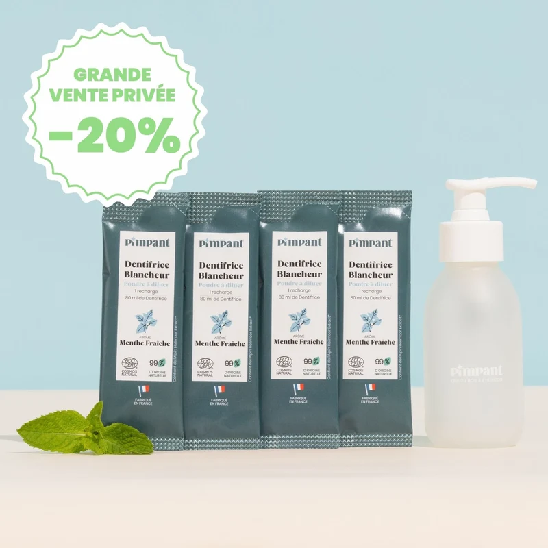 Pack Dentifrice Blancheur (NOUVELLE FORMULE)