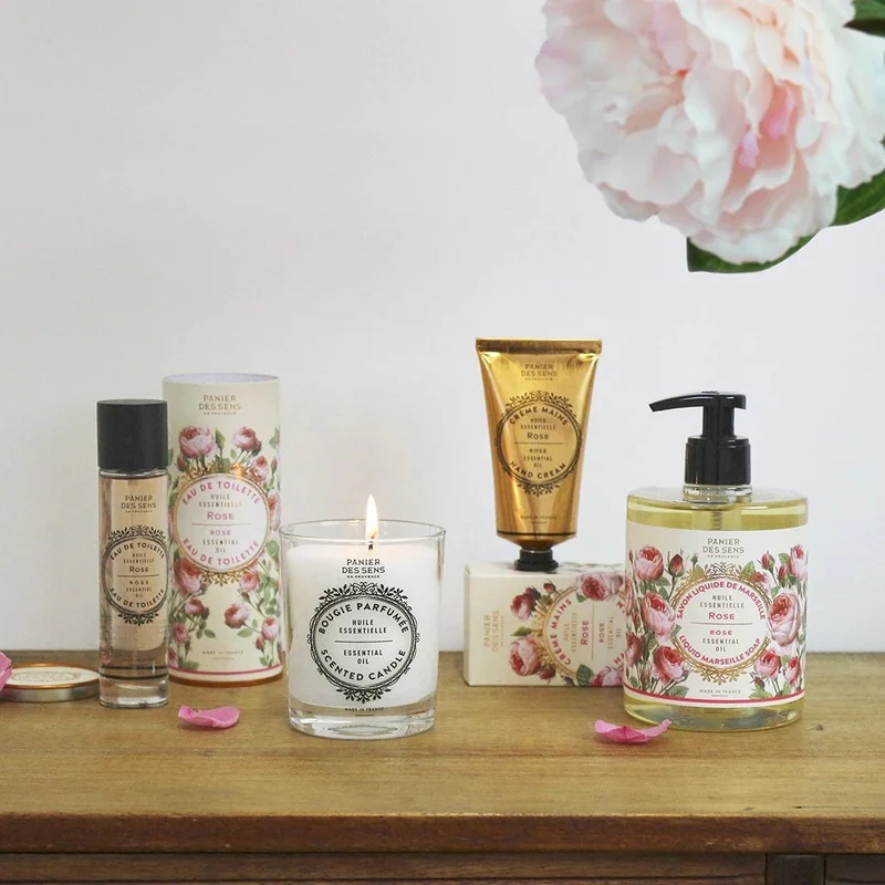 Bougie Parfumée Rose 180g