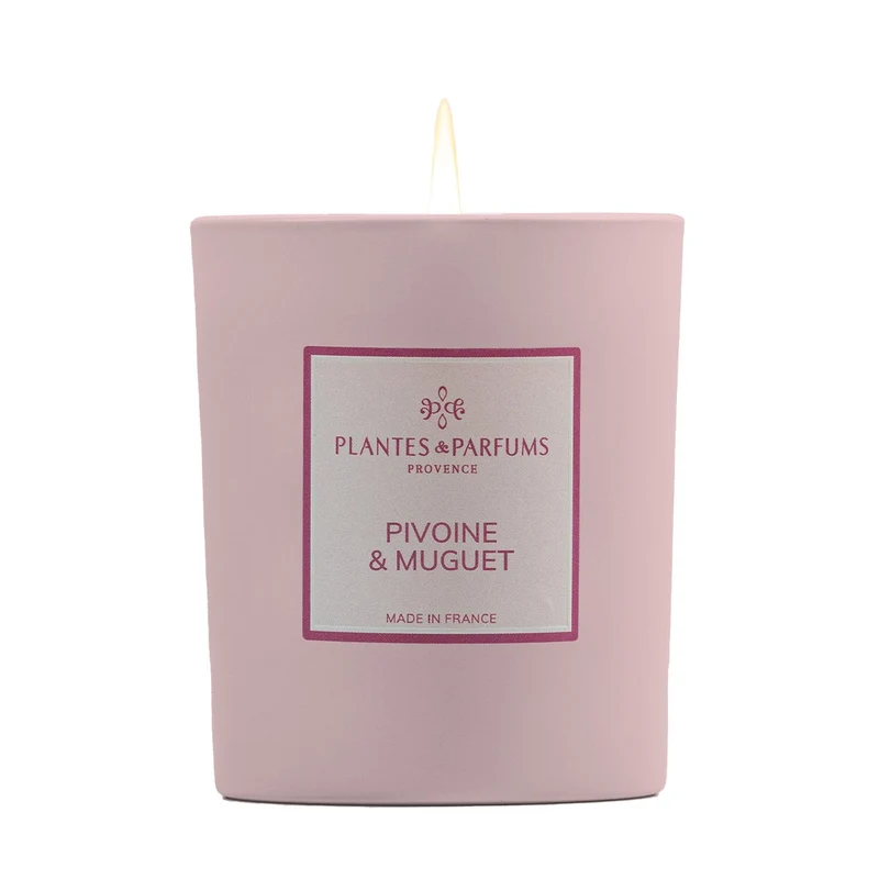 Bougie Parfumée Pivoine et muguet 180g