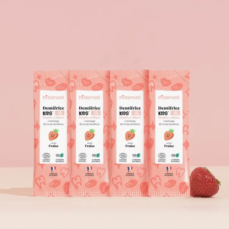 Recharges Dentifrice Kids Fraise (x4)