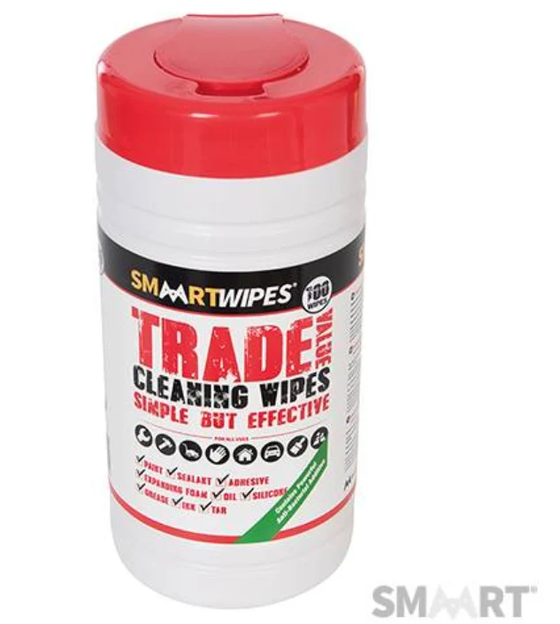 Lingettes nettoyantes Trade Value / paquet de 100