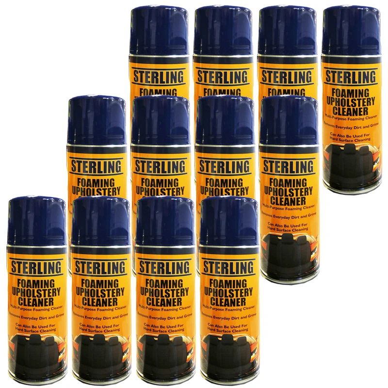 Aérosol Nettoyant Rembourrage 400ml - Boîte de 12 Bidons