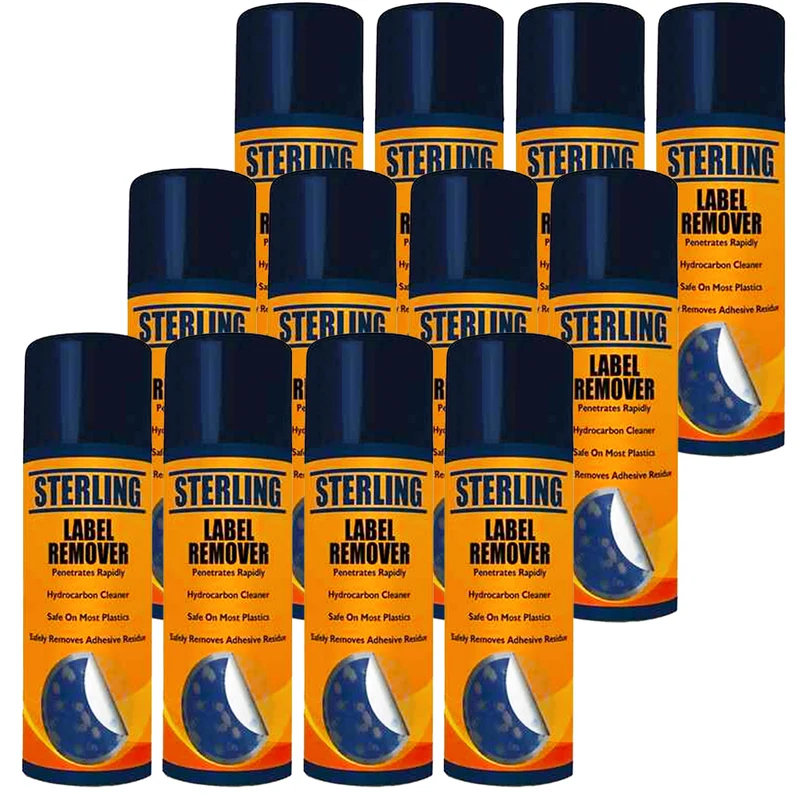 Spray décapant d'étiquettes 400 ml - Carton de 12 canettes