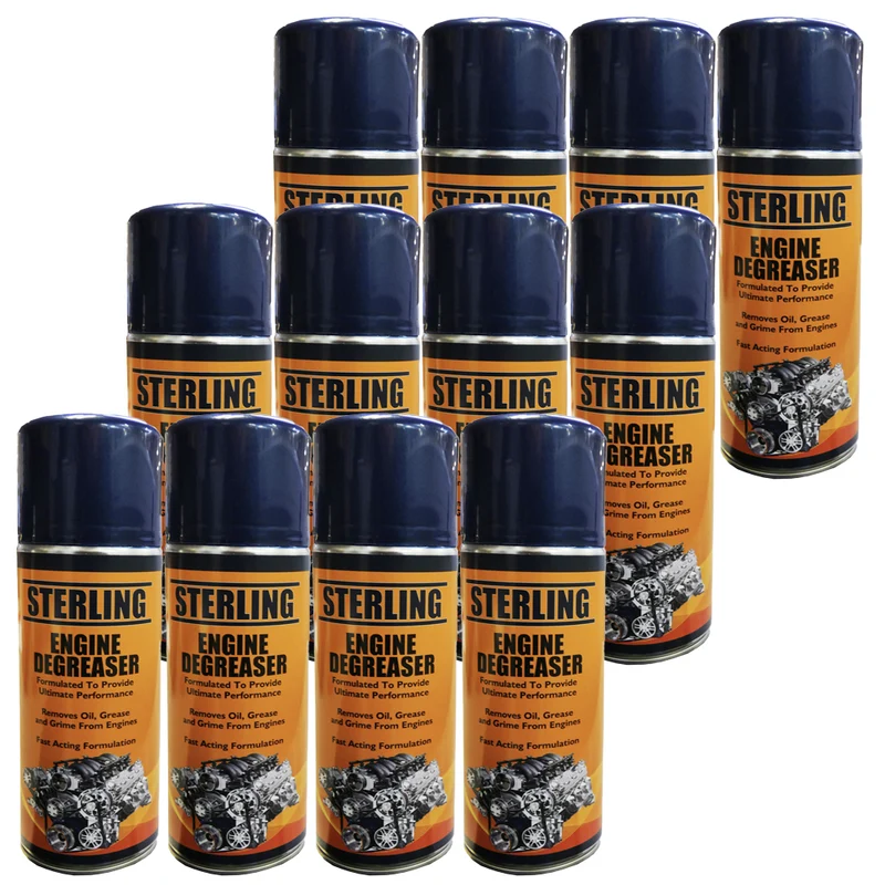 Spray Dégraissant Moteur 400ml - Carton de 12 Bidons