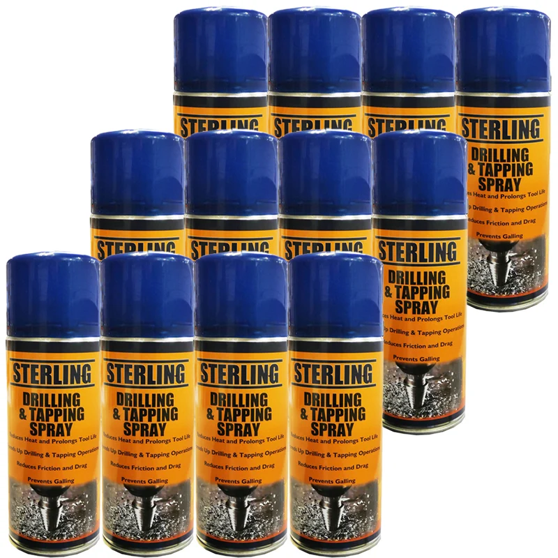 Forage Taraudage & Coupage Spray 400ml - Carton de 12 Bidons