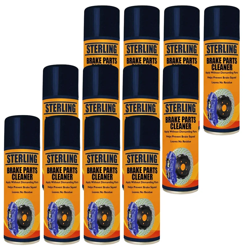 Spray Nettoyant Freins 400ml - Carton de 12 Bidons
