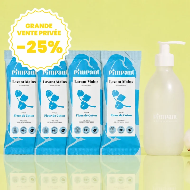 Pack Lavant Mains Fleur de Coton