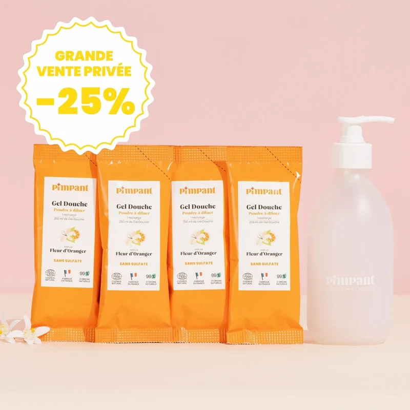 Pack Gel Douche Fleur d'Oranger