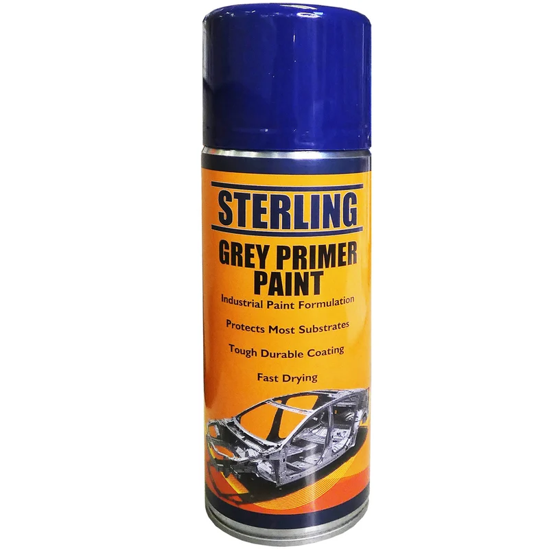 Aérosol de peinture d'apprêt gris 400 ml