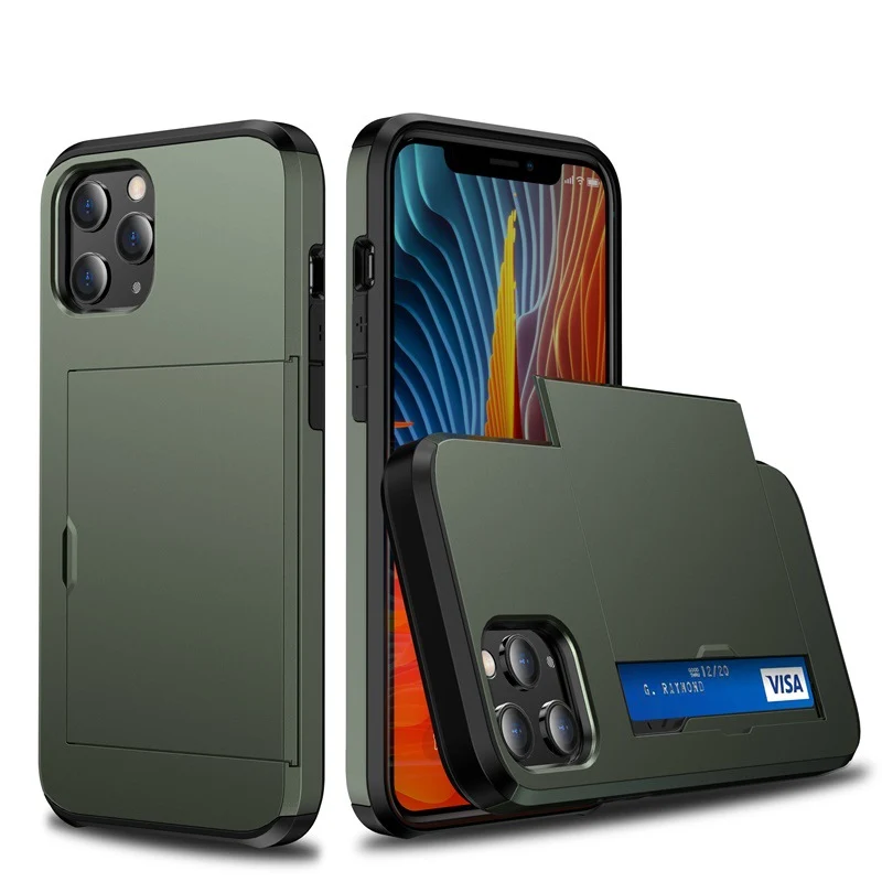 Mobile phone case slidind