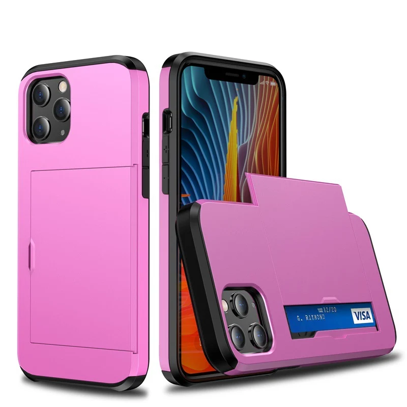 Mobile phone case slidind