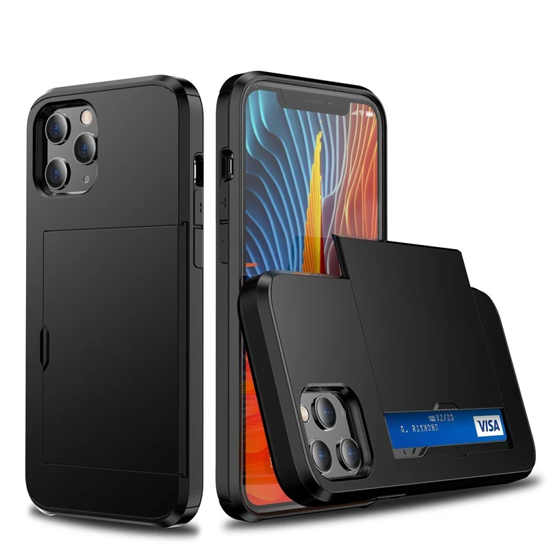Mobile phone case slidind