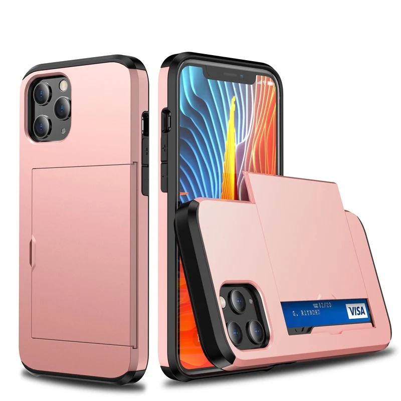 Mobile phone case slidind