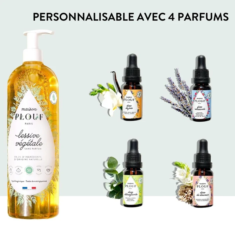 LESSIVE VÉGÉTALE ANTI-GASPI AVEC POMPE DOSEUSE
