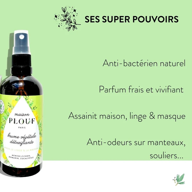 BRUME VÉGÉTALE DÉTOXIFIANTE 100ml