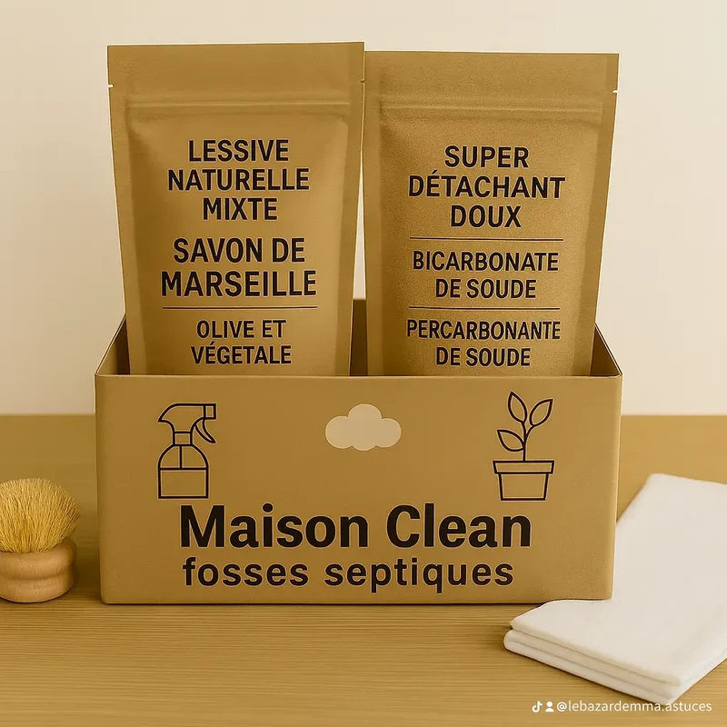 Coffret naturels fosses septiques hypoallergénique
