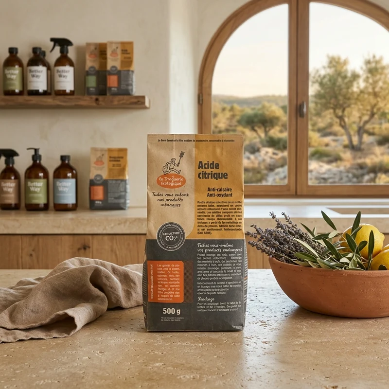 Acide Citrique 500g - Nettoyant naturel puissant & économique