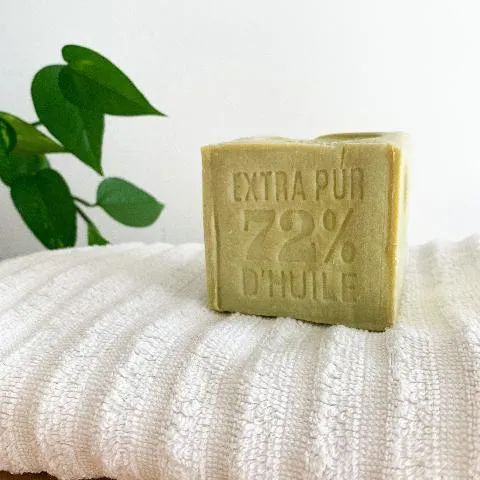 Savon de Marseille Artisanal Blanc – Cube de 300g