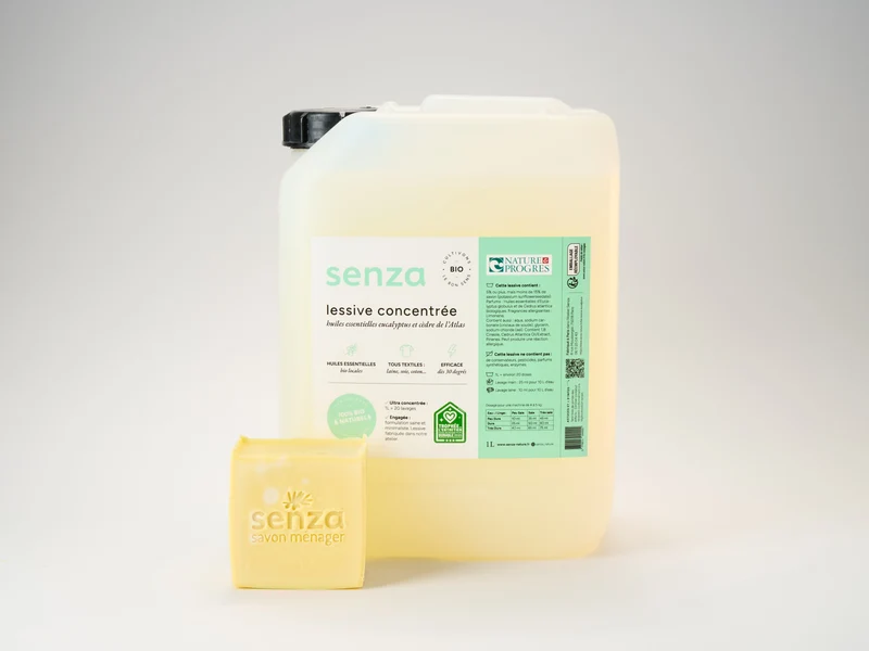 Lessive Eucalyptus-Cèdre Bio et Naturelle