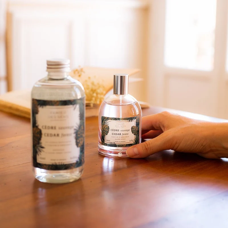 Recharge diffuseur et parfum d'ambiance - Cèdre Sauvage 250ml