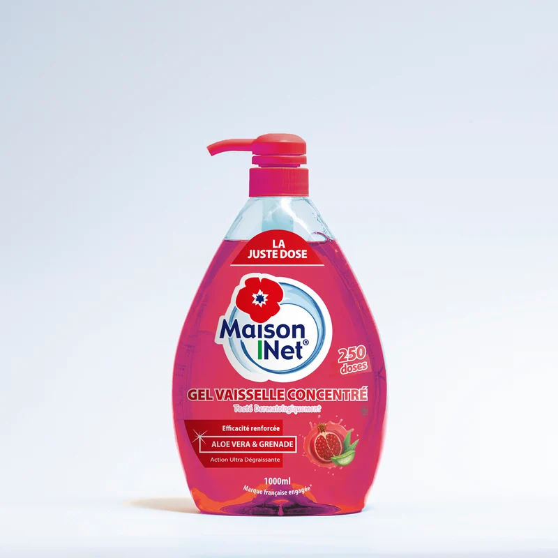 Gel Vaisselle Concentré Aloe Vera 1L