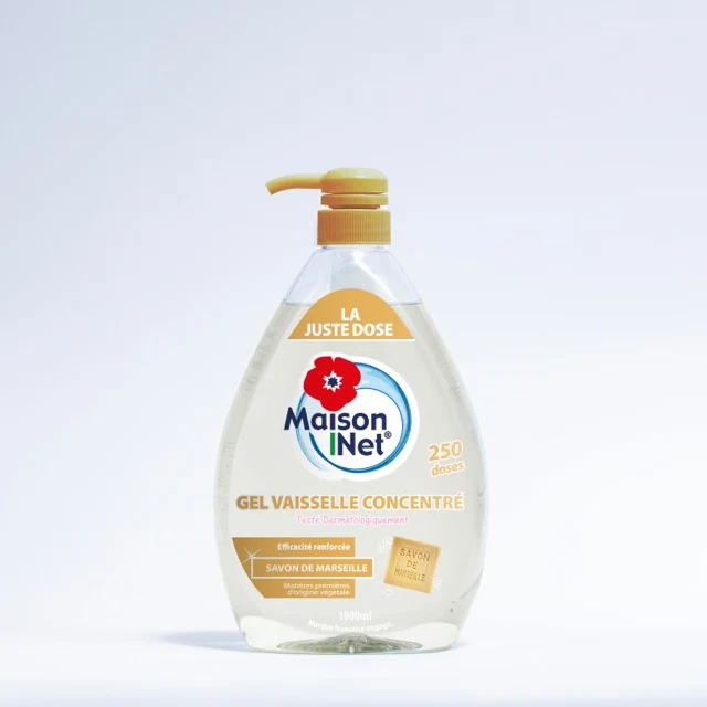 Gel Vaisselle Concentré Savon de Marseille - 1L