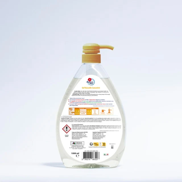 Gel Vaisselle Concentré Savon de Marseille - 1L