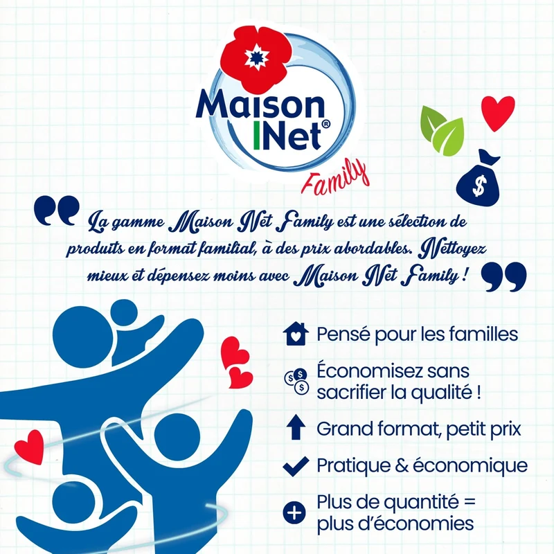 Lessive liquide Bicarbonate 50 lavages 2,25L