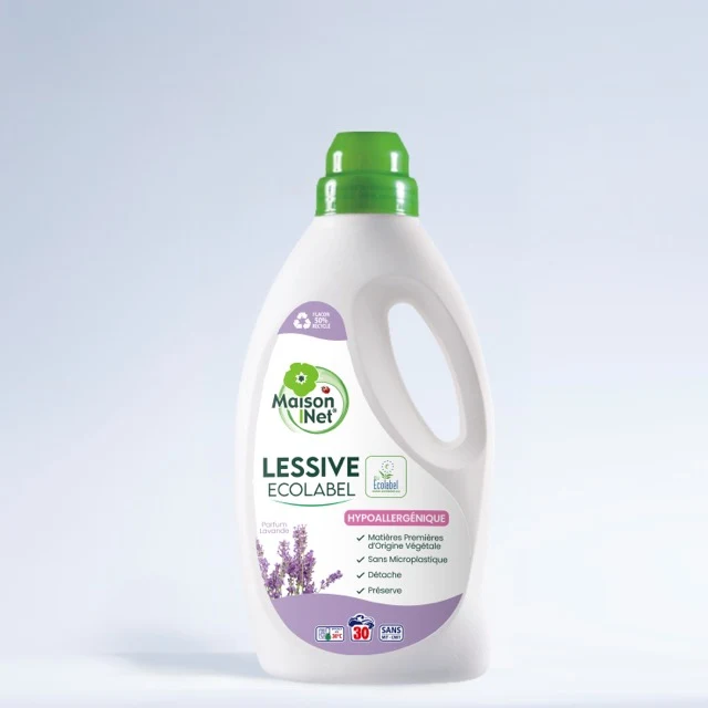 Lessive ECOLABEL Lavande 1,5L 30 lavages