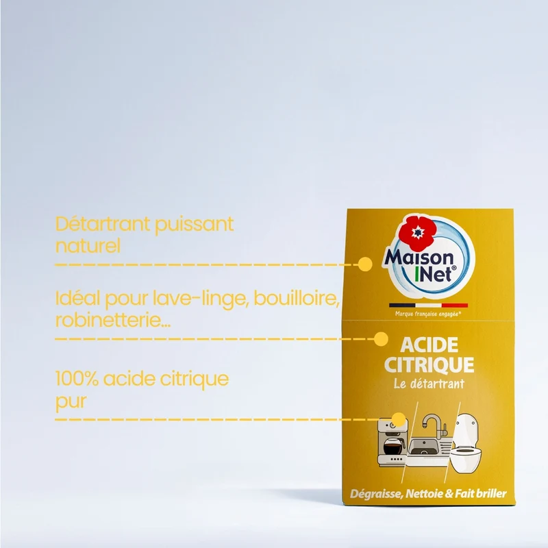 Acide citrique - 500gr
