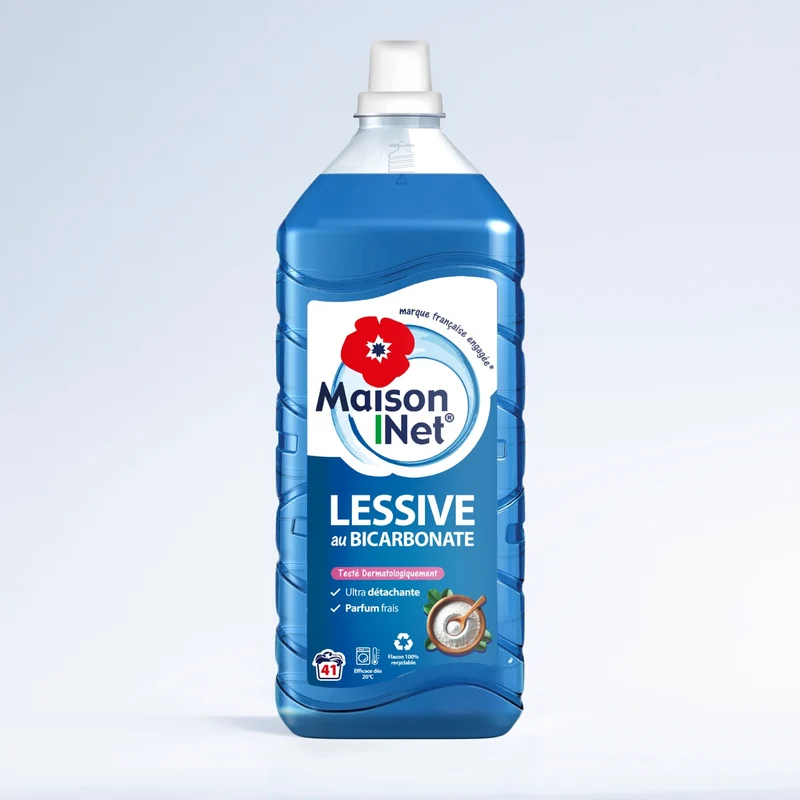Lessive Bicarbonate 41 lavages éco-compactable