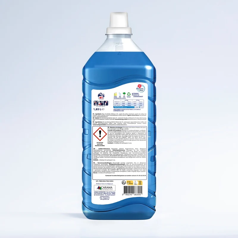 Lessive Bicarbonate 41 lavages éco-compactable
