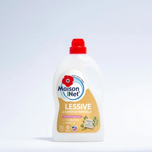Savon liquide Marseille 1L 20 lavages