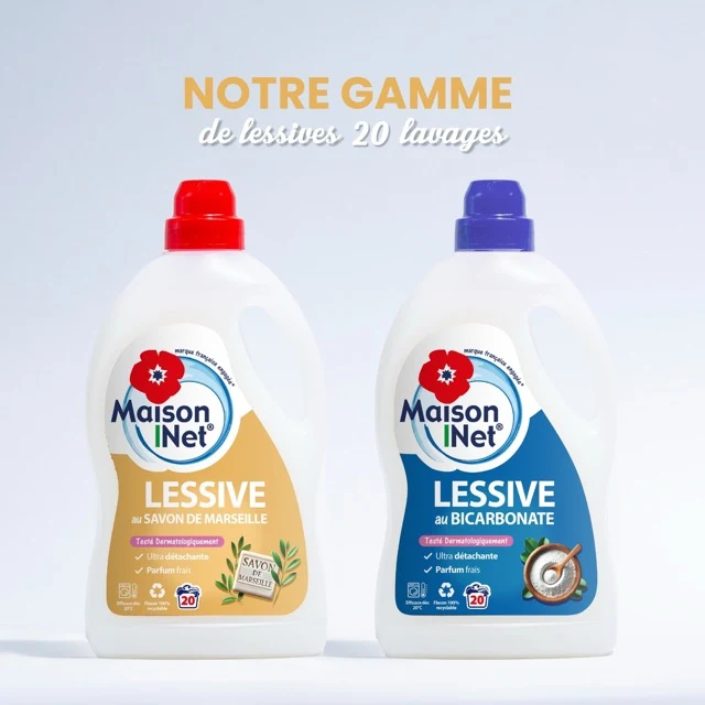 Savon liquide Marseille 1L 20 lavages
