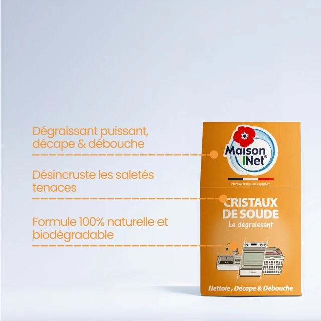 Cristaux de Soude 500g