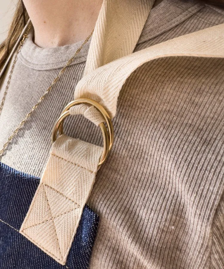 Tablier de cuisine en denim