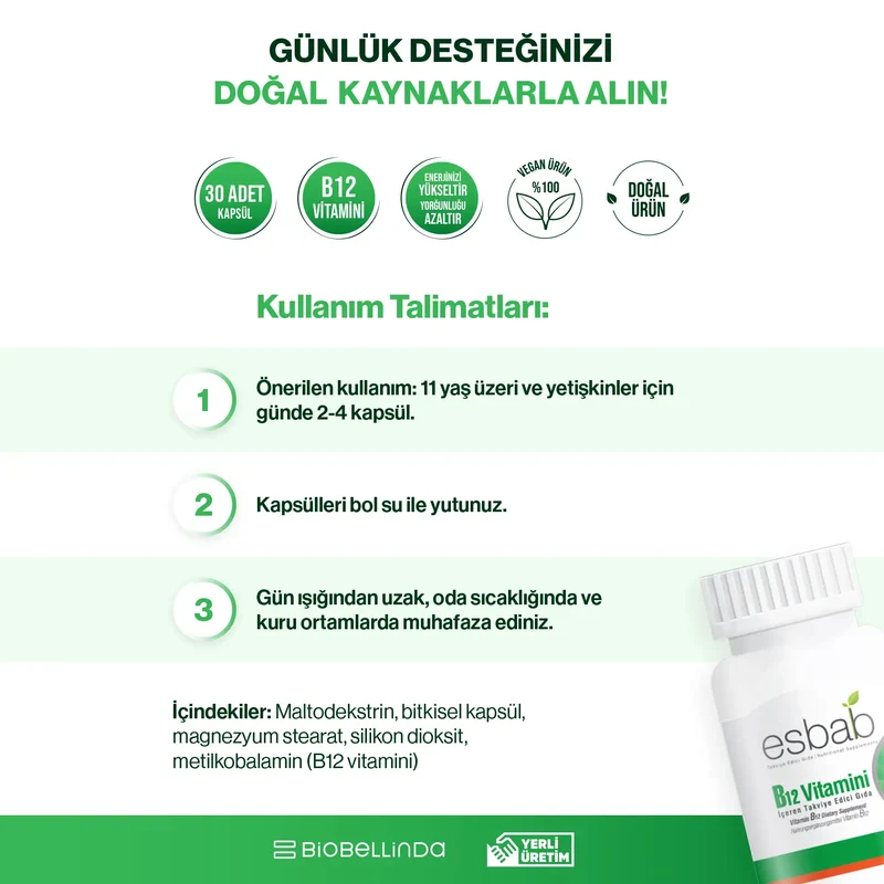 Vitamin B12 Kapsel - BL309
