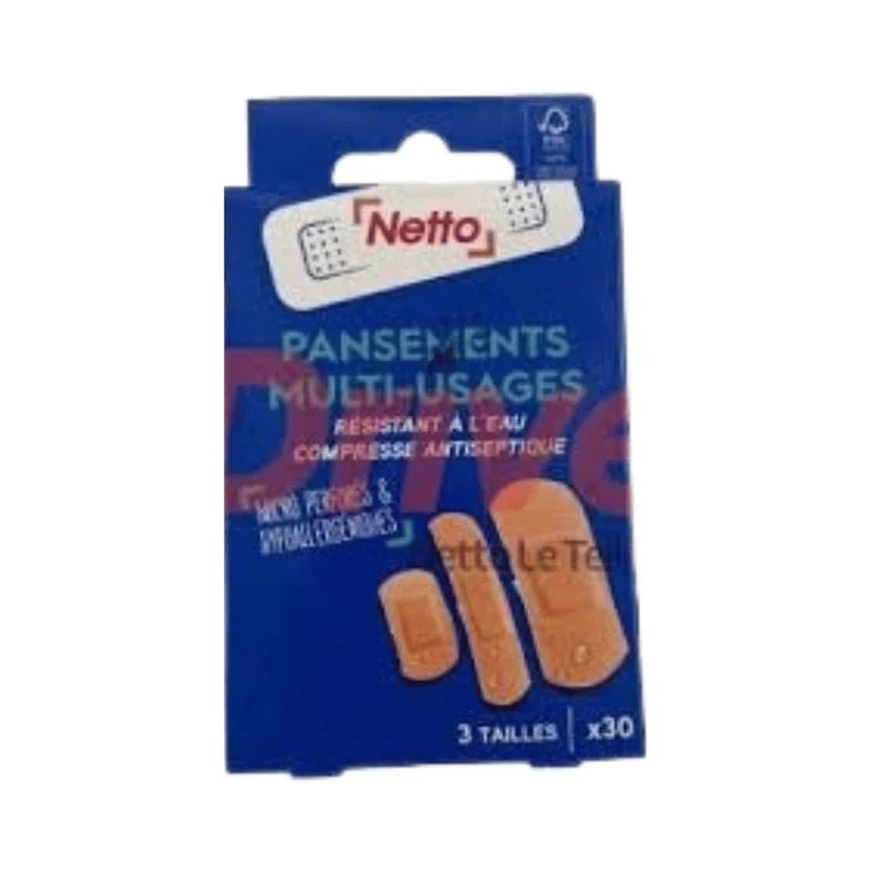 NETTO pansements antiseptiques x30 -J13