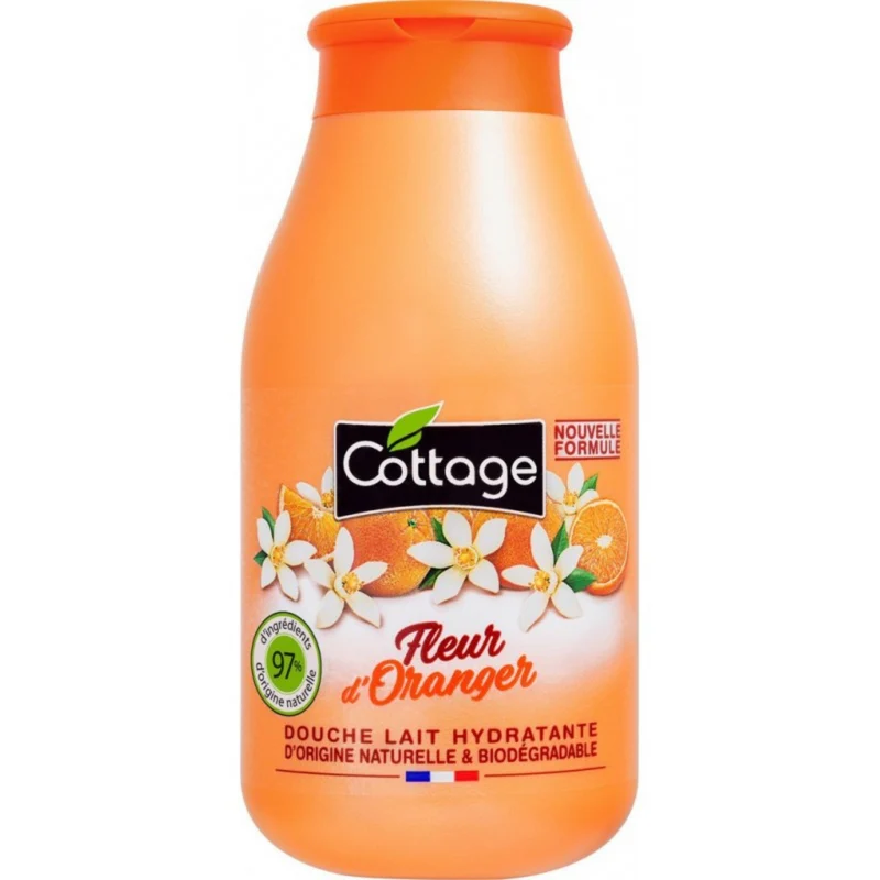 COTTAGE Gel Douche senteur à la Fleur d'Oranger 250mL -J121